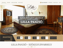 Tablet Screenshot of lillapanzio.ro